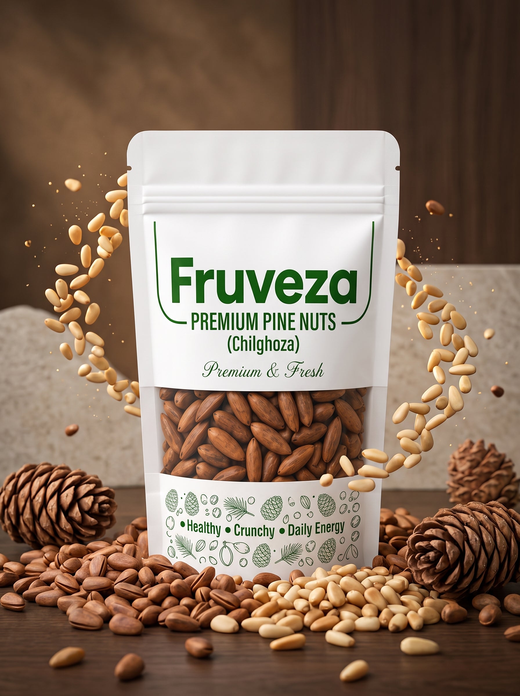 Pine Nuts ( Chilghoza )