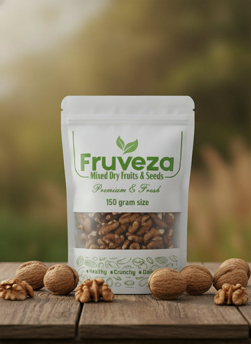 Fruveza Premium Walnuts – Crunchy, Brain-Boosting & Heart-Healthy Goodness