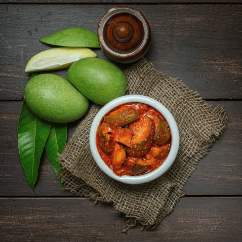 Desi Aam for Achaar